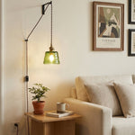 Load image into Gallery viewer, Molded Glass Plug-In Pendant