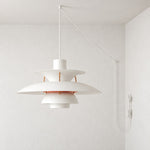 Bild in Gallery-Viewer laden, Modern Multilayer Colorful Plug‑in Swag Pendant Light - Metal Hanging Lamp
