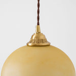 Charger l'image dans la visionneuse de galerie, Tasseled Brass Glass Swag Pendant Light