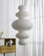 Load image into Gallery viewer, Stacked Mulberry Paper Swag Pendant