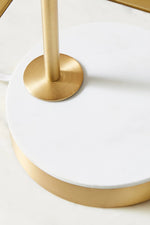 Load image into Gallery viewer, Revalis Glass Flower Task Lamp – Modern Frosted Petal Lighting
