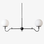 Load image into Gallery viewer, Glorica Glass Brass Chandelier Lighting - Contemporary Glass Multi-Light Hanging Fixture
