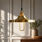 Load image into Gallery viewer, Bauhaus Adjustable Pull-Down Pendant Light