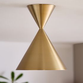Lámpara de techo semiempotrada Brivana - Iluminación moderna para el hogar