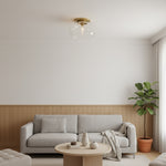 Cargar imagen en el visor de la Galería, Lámpara de Techo Empotrada Estilo Elegante Ulavione con Forma Clásica para Espacios Interiores