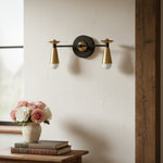 Charger l&#39;image dans la visionneuse de galerie, Pyralis Cone Modern Art Deco Lighting - Vintage Style Vanity Sconce Light
