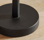Cargar imagen en el visor de la Galería, Lámpara de mesa moderna de hierro Rowan: lámpara de lectura de cabecera de lino estilo rústico industrial
