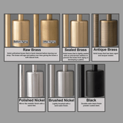 Glorica Glass Wall Sconce - Frosted Globe Light with Brass Fixture