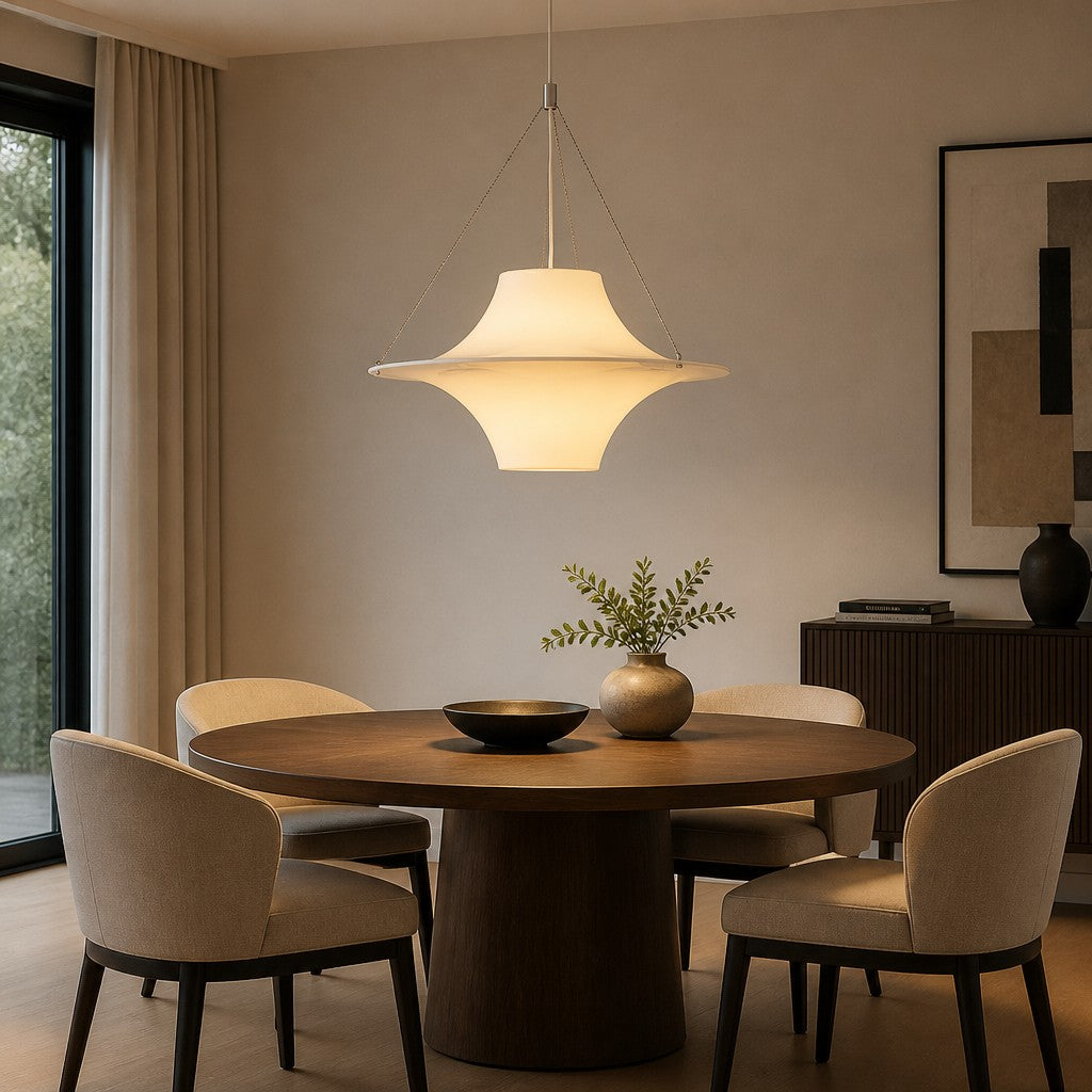 Saebery UFO-Shaped Pendant Lamp – Elegant Design Ideal for Kitchen or Workspace