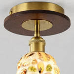 Bild in Gallery-Viewer laden, Shell glass shade close detail