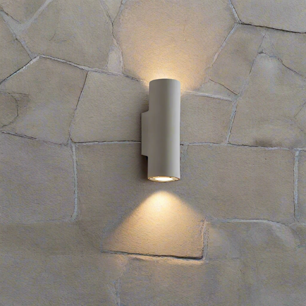Mitternachtsglühen minimalistische Zement Innen- und Außenwandleuchte