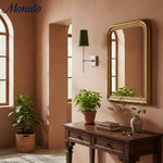 Load image into Gallery viewer, Rowan Elegant White-Linen Shade Wall Lamp – Retro Metal Wall Light for Bedroom &amp; Hallway