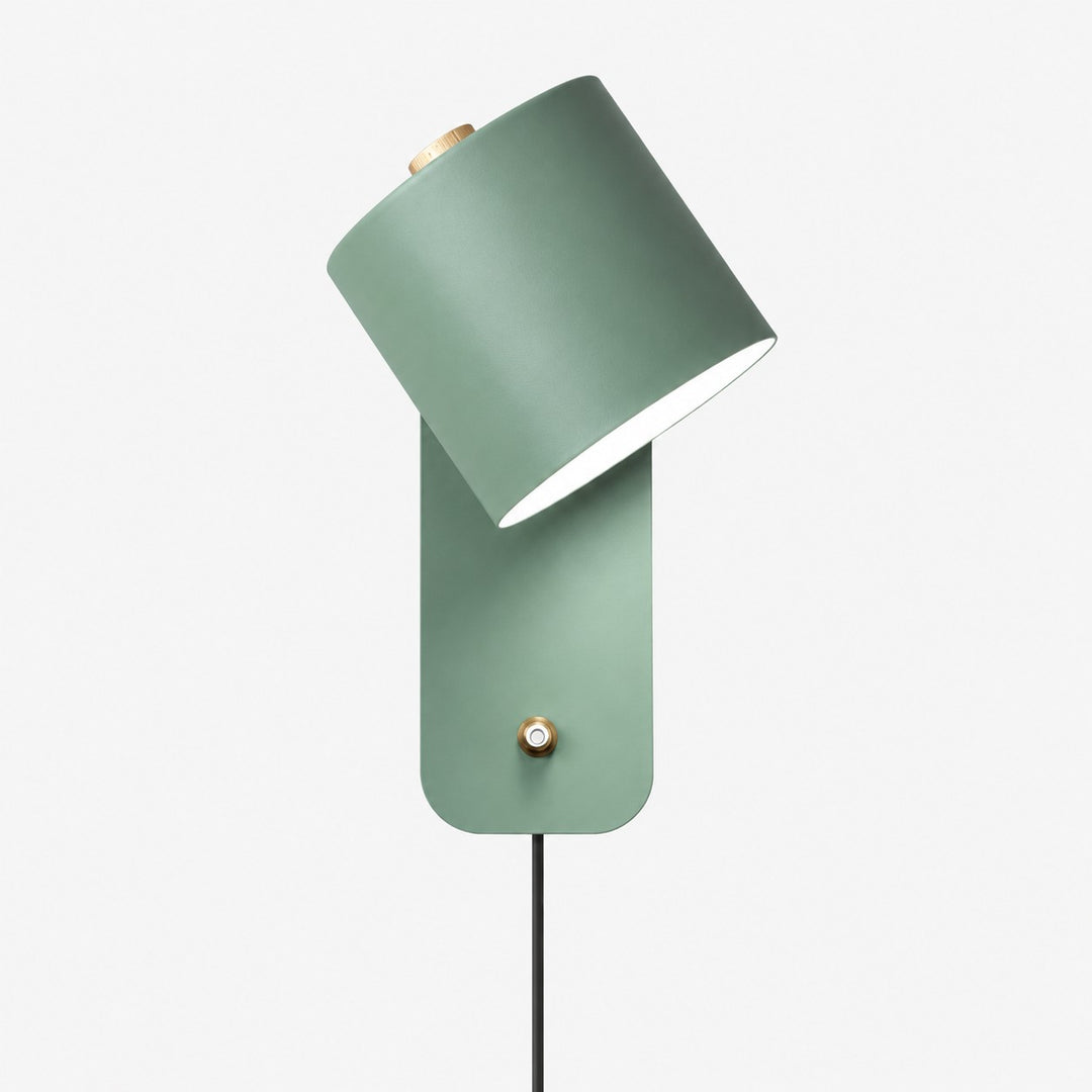 Flexible Rotatable Cylinder Plug-in Wall Lamp
