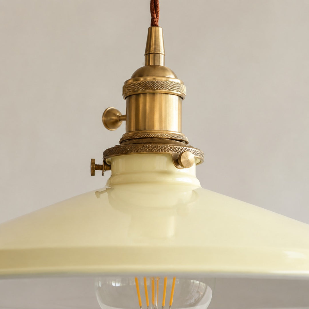 Japanese Retro Metal Pendant Light