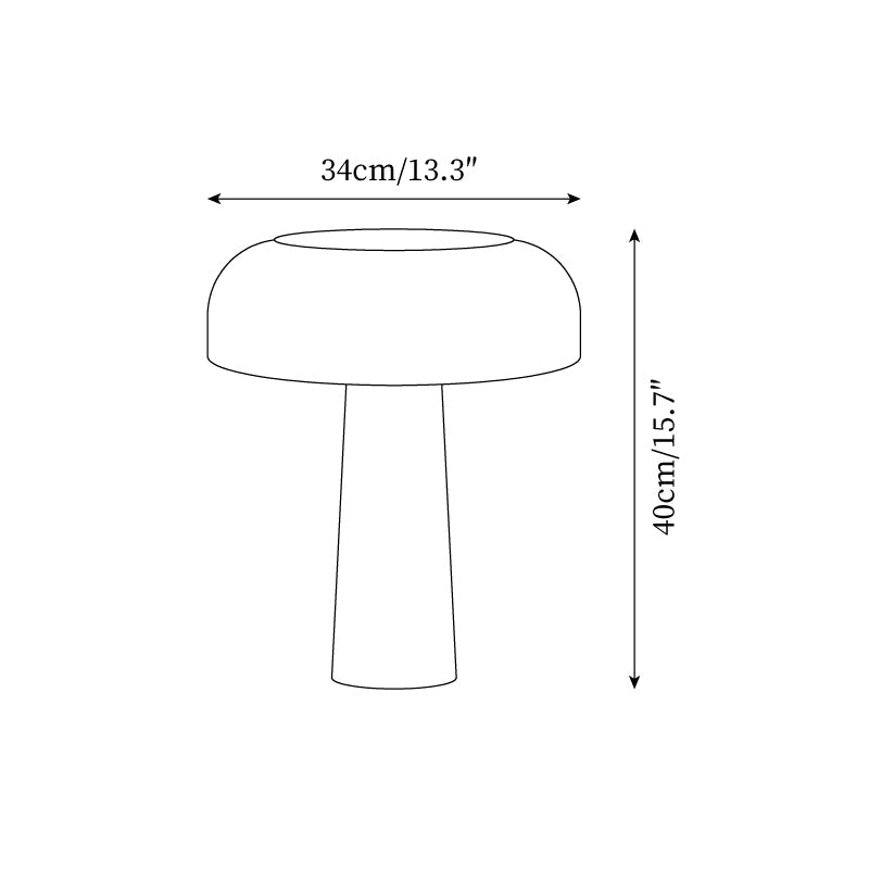 Lámpara de Mesa de Travertino Kine