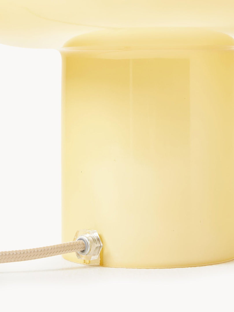 Coloria Opal Glass Table Lamp – Modern Minimalist Lighting for Bedroom