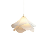 Load image into Gallery viewer, Ethereal Bloom French Floral Pleated Fabric Pendant Light
