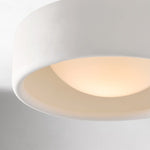 Charger l&#39;image dans la visionneuse de galerie, Cerova Modern Porcelain Flush Mount Ceiling Light– Elegant Ivory Shade
