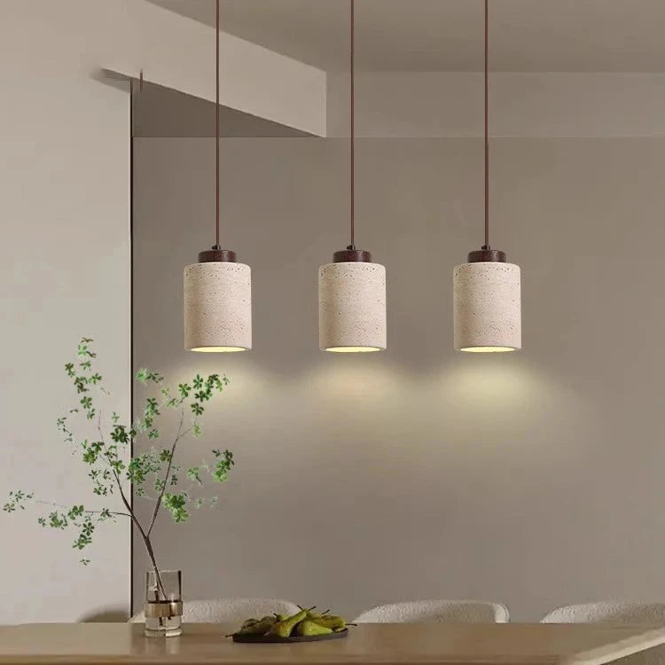 Nordische Travertin Klare Minimalistische Pendelleuchte