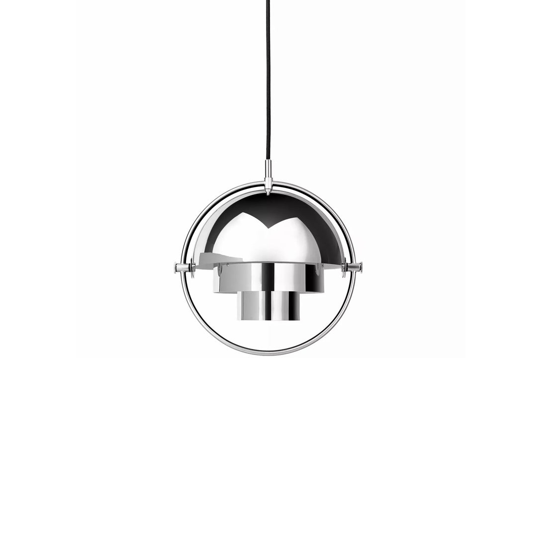 Adjustable Metal Hemisphere Plug-In Swag Pendant