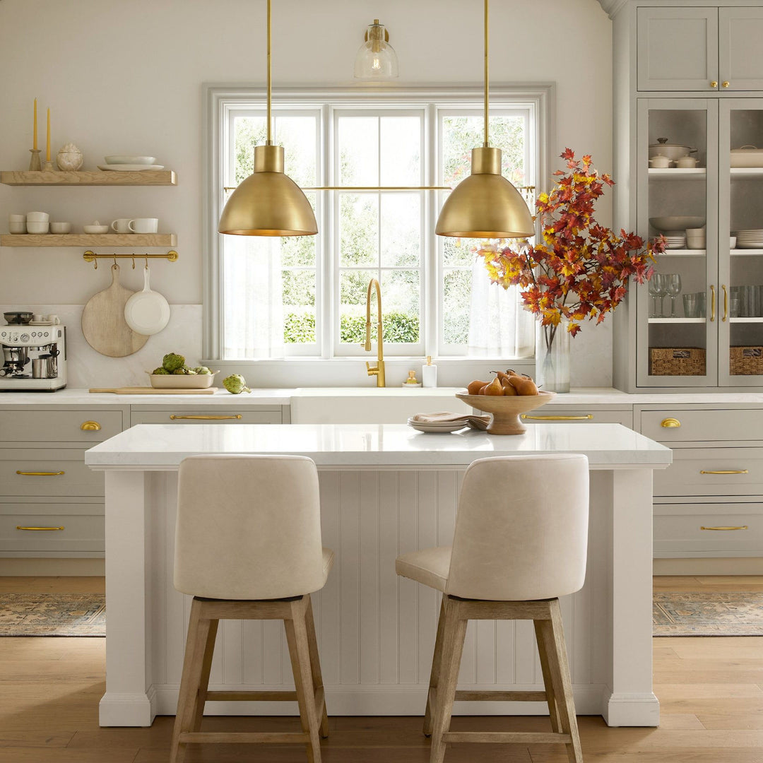 Colección de lámparas colgantes de cristal Glavira: vidrio reciclado para la cocina