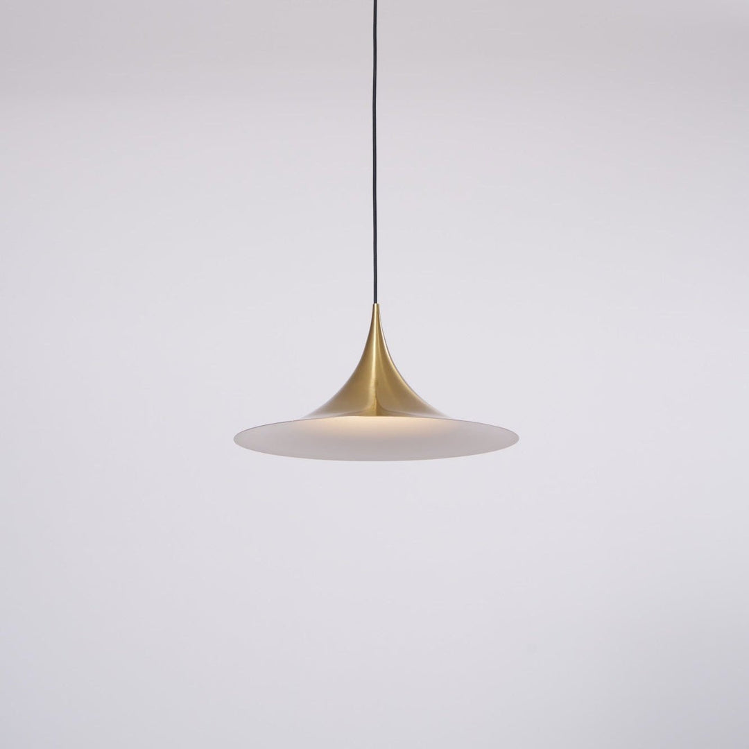 Arch-Shaped Aluminum Plug-In Pendant Light