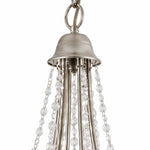 Cargar imagen en el visor de la Galería, Silver Crystal Branch Chandelier