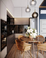 Bild in Gallery-Viewer laden, Copper-Plated Glass Plug-In Swag Pendant