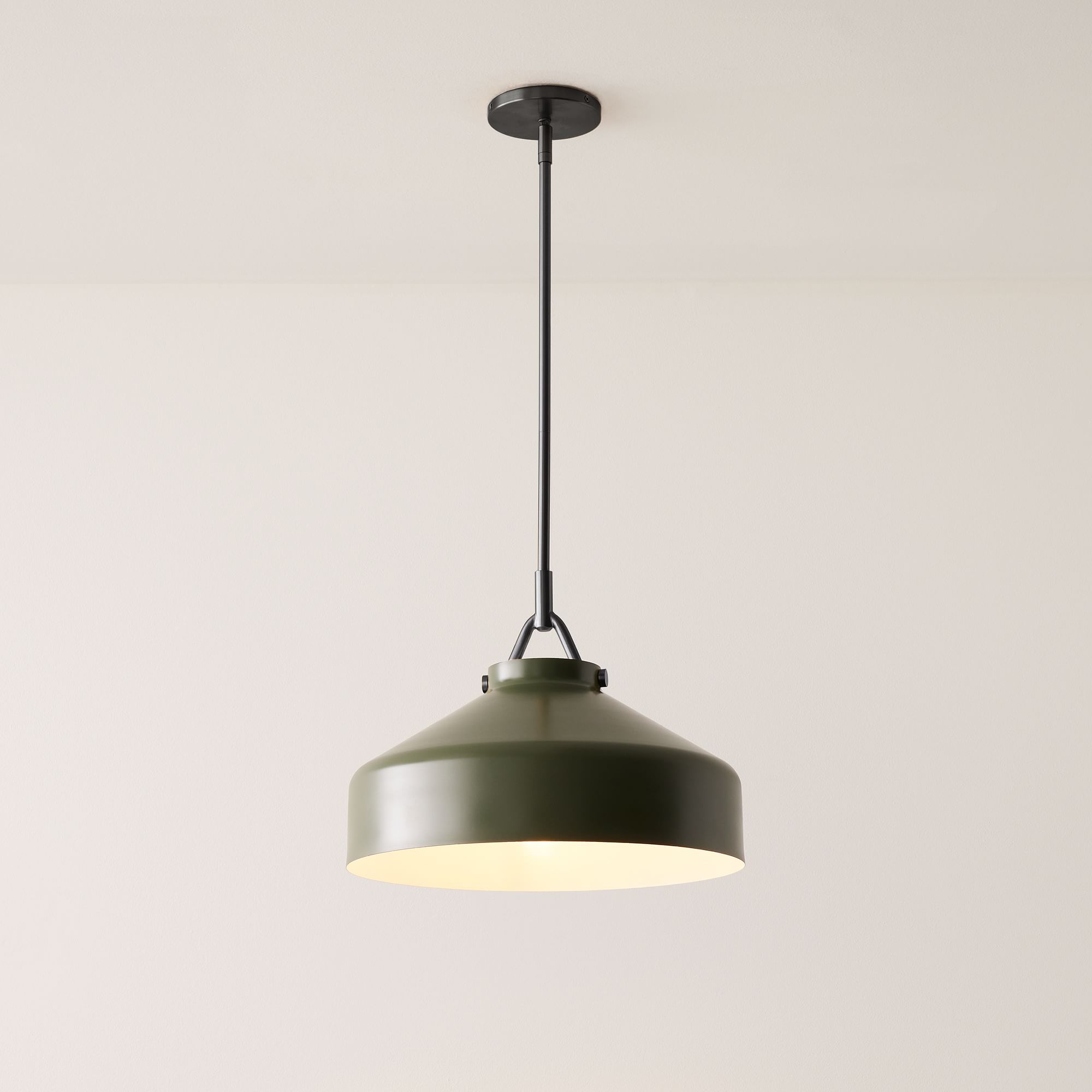 Hanton Nordic Metal Morandi Metal Pendant Light — Nordic Minimalist Fixture