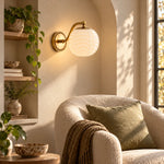 Charger l'image dans la visionneuse de galerie, Small-Room Sconce and a Finished Wall Plate