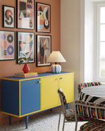 Cargar imagen en el visor de la Galería, Lámpara de Mesa Lollipop Juguetona Esfera Colorida para Decoración de Dormitorio