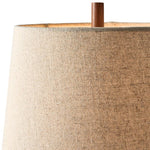 Load image into Gallery viewer, Avero Ambient Table Lamp with Artistic Ribbed Fabric Surface for Sofa Side Table and Desk