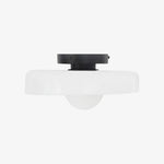 Cargar imagen en el visor de la Galería, Lámpara de Techo y de Pared Glasenti Halo Disco Orb – Iluminación Escultural Moderna para Espacios Habitables N33
