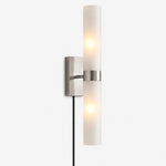 Load image into Gallery viewer, Modern Double Tube Design Plug-In Wall Sconce