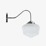 Bild in Gallery-Viewer laden, Vintage Opal Glass Wall Sconce