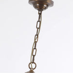 Bild in Gallery-Viewer laden, Textured Glass Panel Cage Chandelier