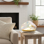 Load image into Gallery viewer, Nera Glass Gem Table Lamp with Prismatic Light Play - Living Room Bedroom Accent