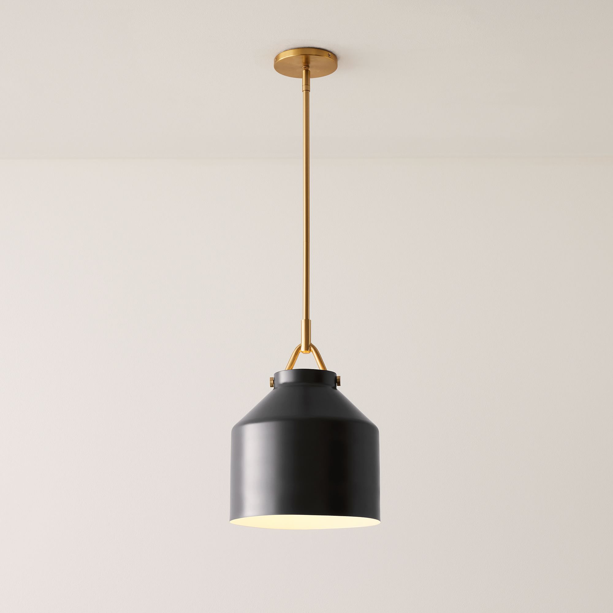 Hanton Nordic Metal Morandi Metal Pendant Light — Nordic Minimalist Fixture