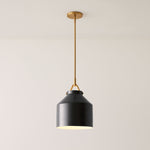 Charger l&#39;image dans la visionneuse de galerie, Lampe suspendue en métal Morandi Hanton Nordic Metal — Luminaire minimaliste nordique 
