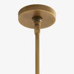 Cargar imagen en el visor de la Galería, Lámpara colgante de cono ancho Lumicona – Diseño de vidrio transparente con estilo industrial para cocinas U17