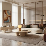 Charger l'image dans la visionneuse de galerie, Lampe de table d'appoint dôme géométrique Auralume - Design scandinave pour bureau de lecture ou coin salon