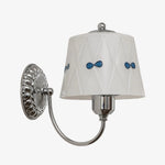 Charger l'image dans la visionneuse de galerie, Billa Bow Knot Glass Wall Lamp – Vintage Artistic Design for Bedroom Hallway