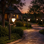 Cargar imagen en el visor de la Galería, outdoor path light installation scene