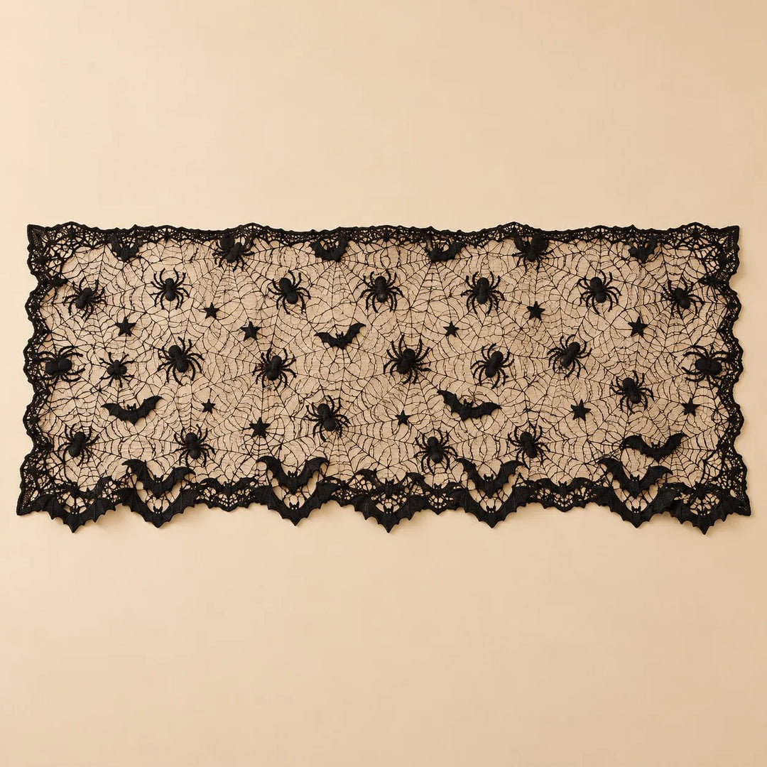 SKU 04-蜘蛛网桌旗45x83cm