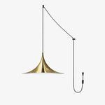 Bild in Gallery-Viewer laden, Arch-Shaped Aluminum Plug-In Pendant Light
