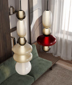Load image into Gallery viewer, Stained Glass Chandelier
