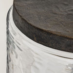 Load image into Gallery viewer, Sustaina Recycled Glass Table Lamp - Sculptural Irregular Shape and Coastal Style for Bedroom Nightstand