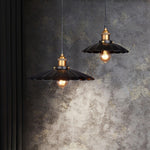 Load image into Gallery viewer, Black Skirt Pendant Light