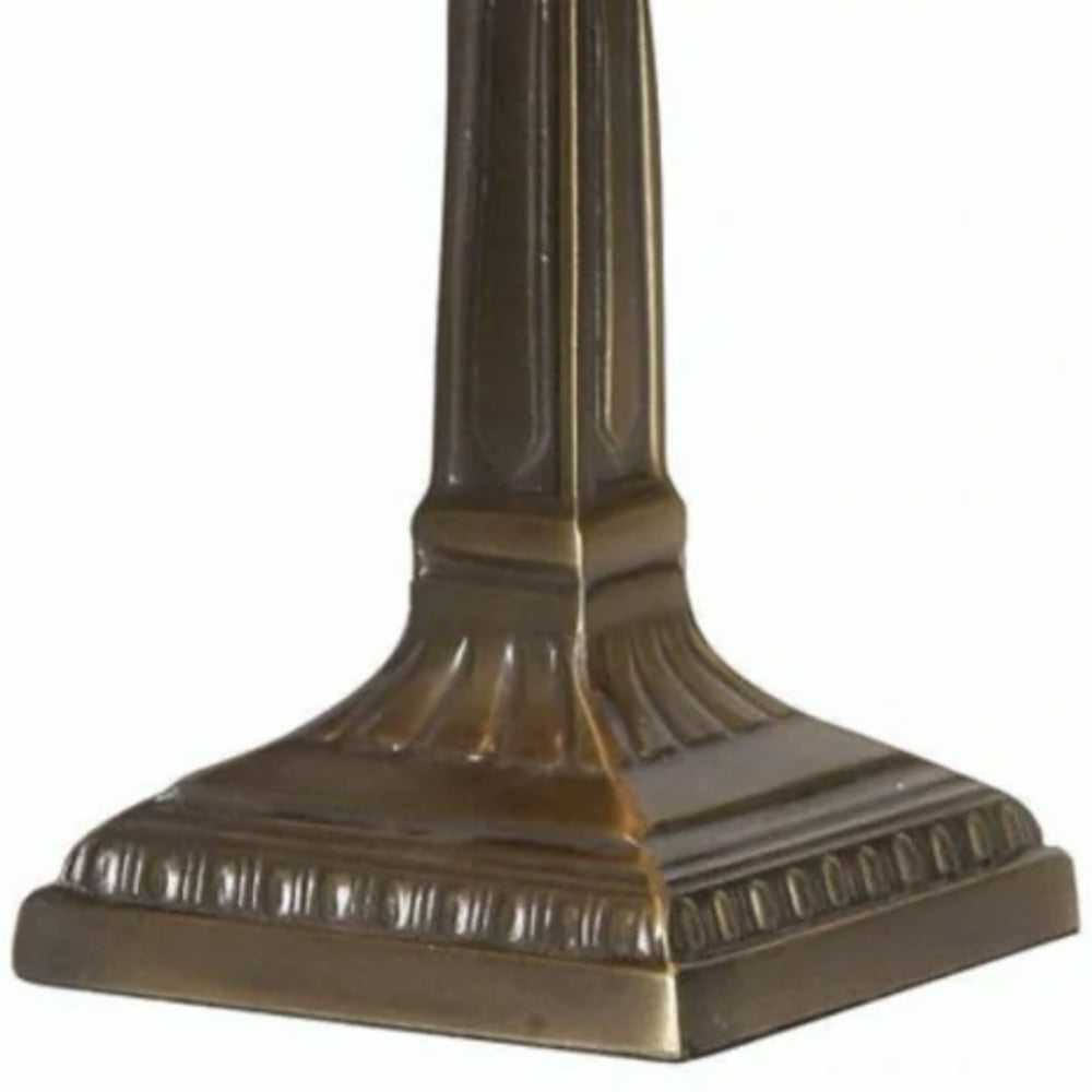 TiffStar Stained Glass Table Lamp – Vintage Style Stained Glass Suitable for Bedrooms and Living Rooms