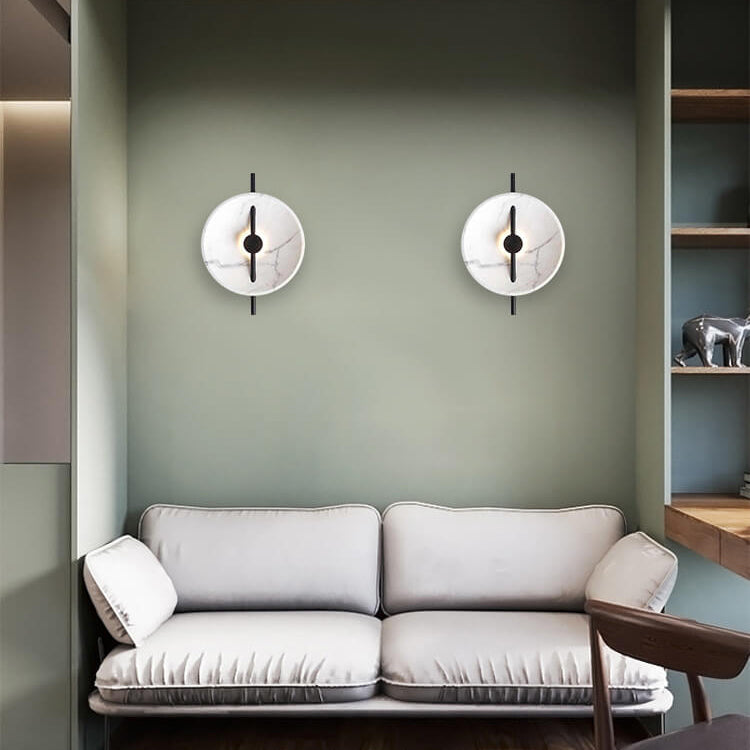 Nordic Round Resin Wall Light